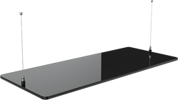 Инфракрасный обогреватель KALASHNIKOV из закаленного стекла KIRH-GSB-E13-12